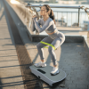 Silent Vibration Platform Crazy Fitness Massage 10-Frequency Weight Loss & Fat Burner Body Shaking Machine For Unisex Grey033