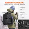 Tactical Backpack, 25L Military Tactical Backpack with Molle Design & 3 Compartments, Army Assault Pack Bag for Men and Women